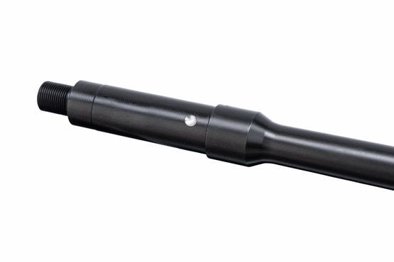 5.56 NATO AR-15 barrel with threaded muzzle.
